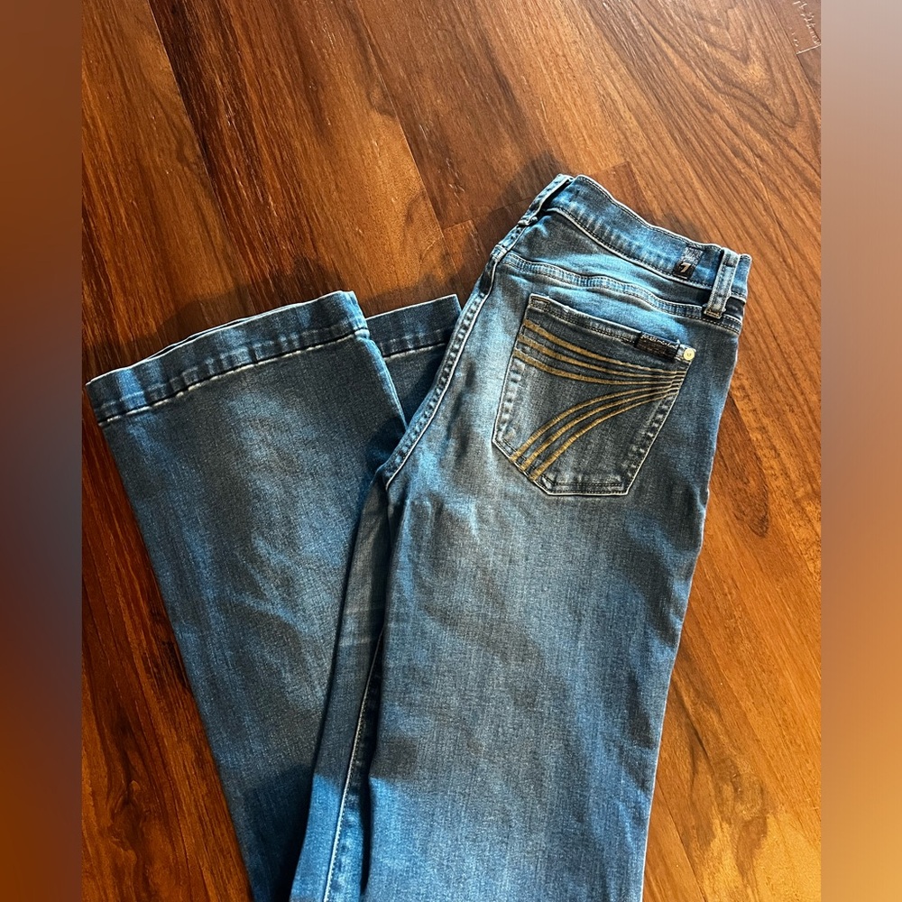 7 for all mankind jeans 29x35 dojo!
